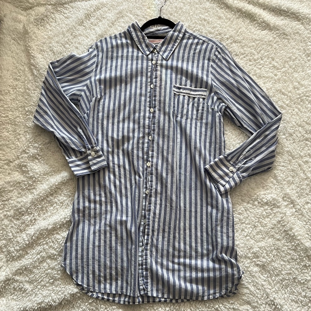 Victoria’s Secret Striped Sleep Shirt